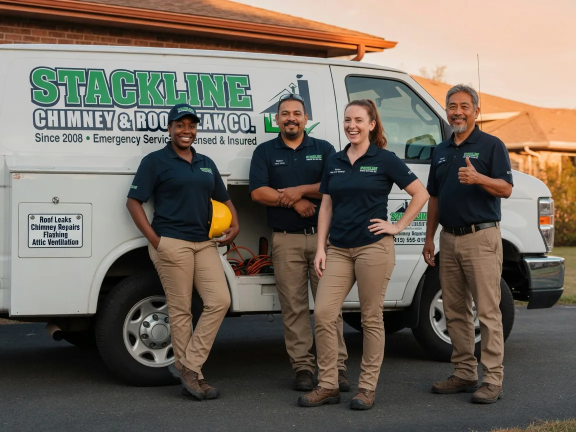 Chimney flashing repair company in Danville, IA